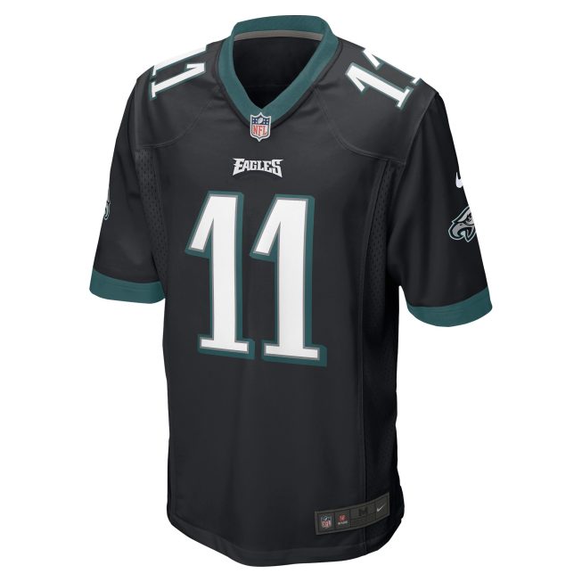 A.J. Brown Philadelphia Eagles Game Jersey - Black - Image 2
