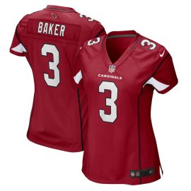 Budda Baker 3 Arizona Cardinals Women GameJersey - Cardinal