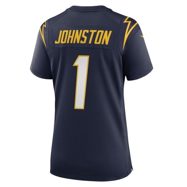 Quentin Johnston Los Angeles Chargers Women's Alternate Game Jersey - Navy - Image 3