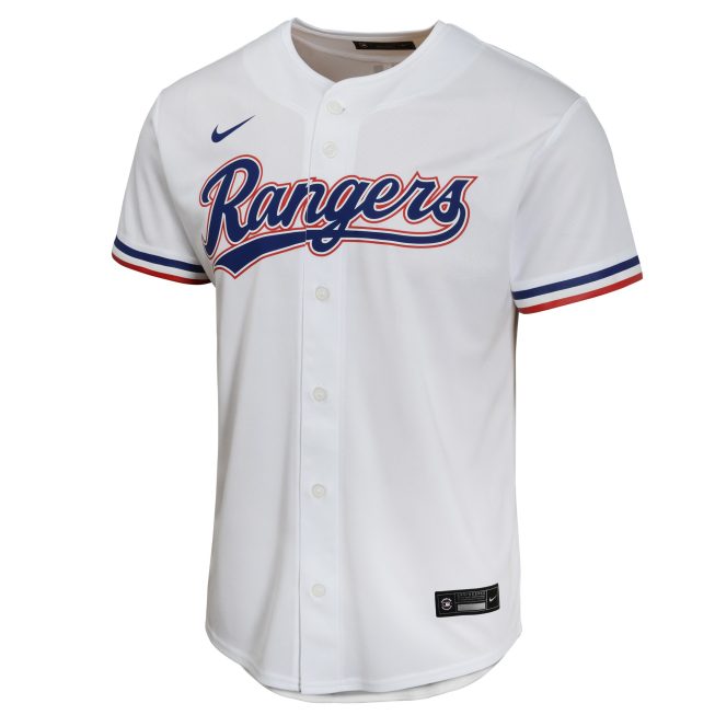 Adolis Garcia Texas Rangers Youth Home Game Player Jersey - White - Image 2
