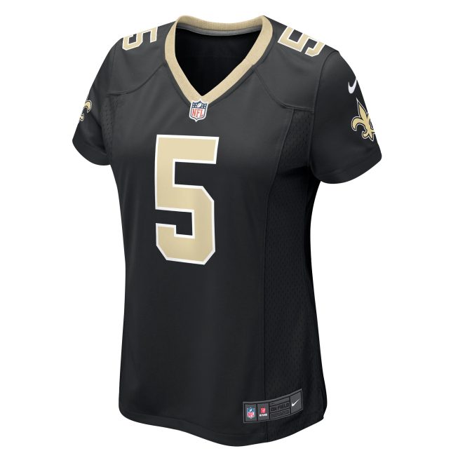 Lynn Bowden Jr. New Orleans Saints Women's Team Game Jersey - Black - Image 2
