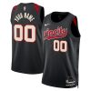 Portland Trail Blazers 2023/24 Swingman Jersey Customized - City Edition - Black