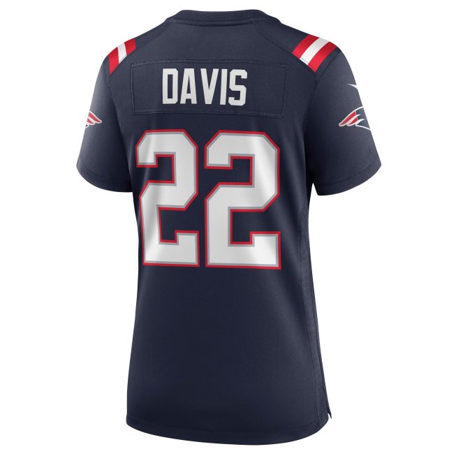 Cody Davis New England Patriots Women's Game Jersey - Navy - Image 3