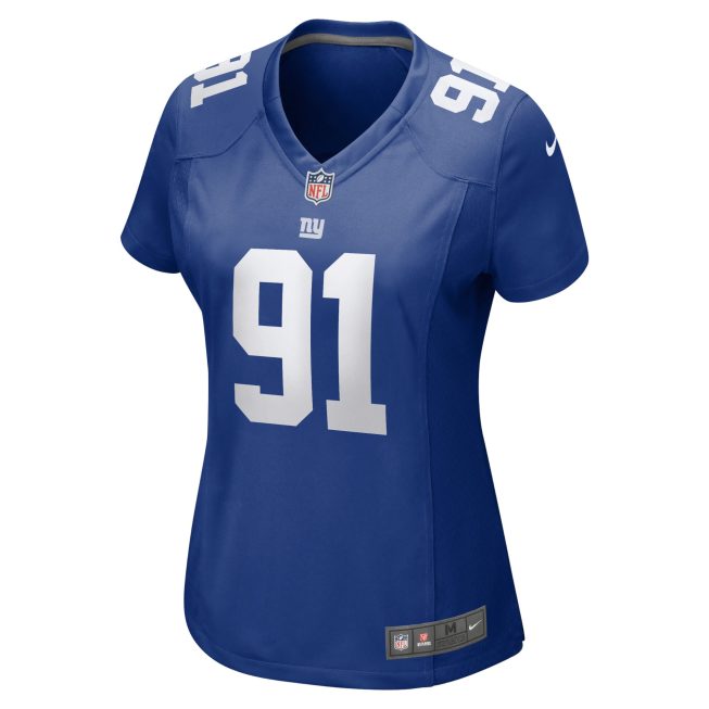 Vernon Butler New York Giants Women's Home Game Player Jersey - Royal - Image 2