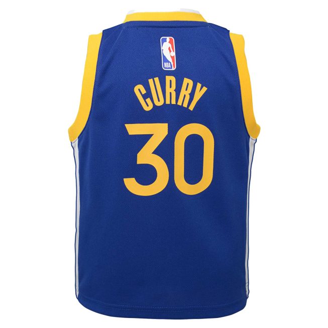 Stephen Curry Golden State Warriors Preschool Dri-FIT Swingman Player Jersey - Icon Edition - Royal - Image 3