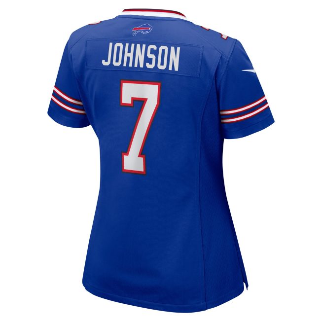 Taron Johnson Buffalo Bills Women's Game Player Jersey - Royal - Image 3