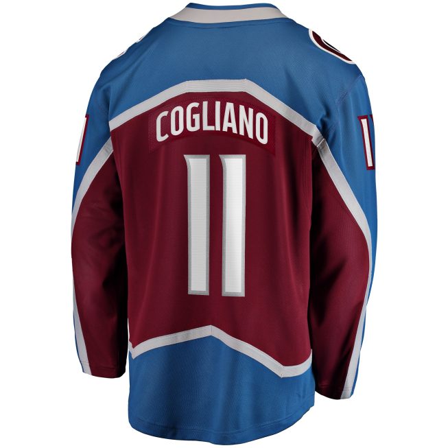 Andrew Cogliano Colorado Avalanche Fanatics Home Breakaway Jersey - Burgundy - Image 3