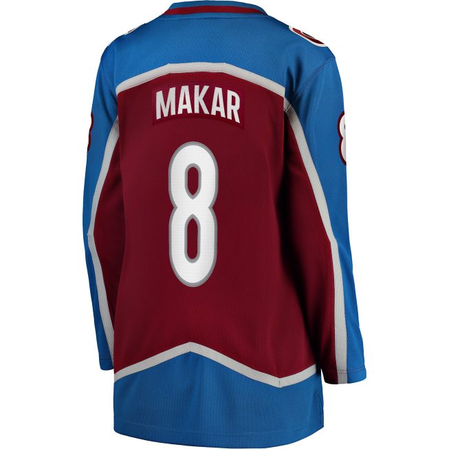 Cale Makar Colorado Avalanche Fanatics Women's Home Breakaway Player Jersey - Maroon - Image 3