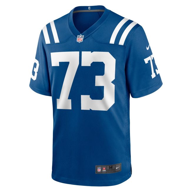 Josh Sills Indianapolis Colts Team Game Jersey - Royal - Image 2