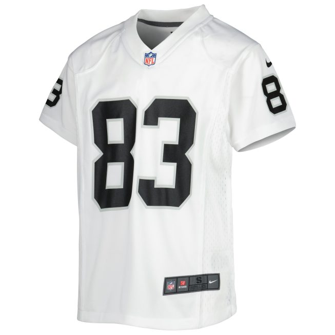 Darren Waller Las Vegas Raiders Youth Game Jersey - White - Image 2