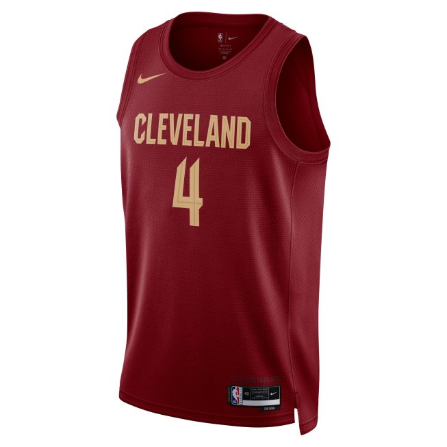 Evan Mobley Cleveland Cavaliers Unisex Swingman Jersey - Icon Edition - Wine - Image 2