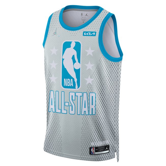 2022 All-Star Game Swingman Custom Jersey - Gray - Image 2
