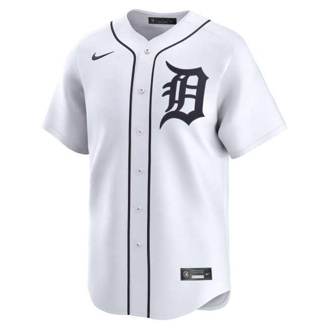Carson Kelly Detroit Tigers Home Limited Player Jersey - White - Image 2