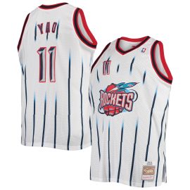 Yao Ming Houston Rockets Mitchell & Ness 2002/03 Big & Tall Hardwood Classics Swingman Jersey - White