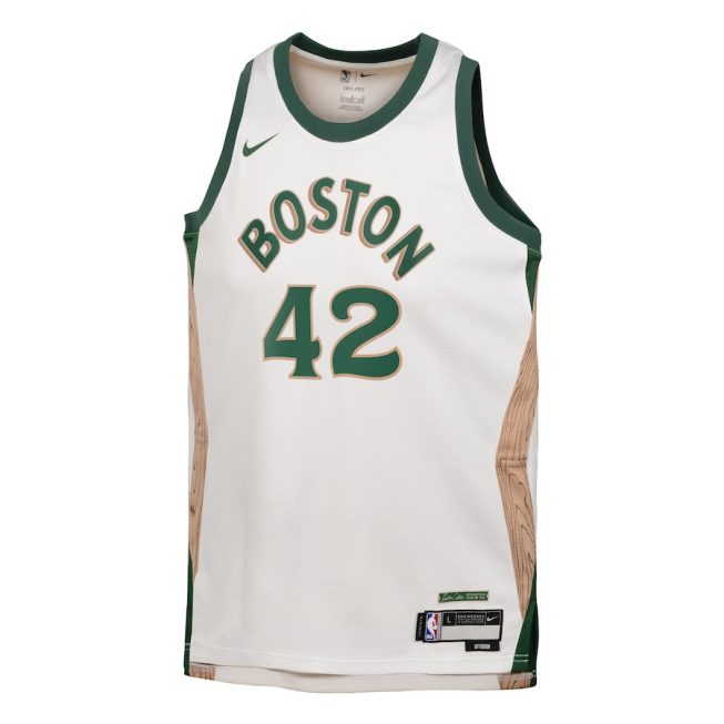 Al Horford 42 Boston Celtics 2023/24 City Edition Swingman YOUTH Jersey - White - Image 2