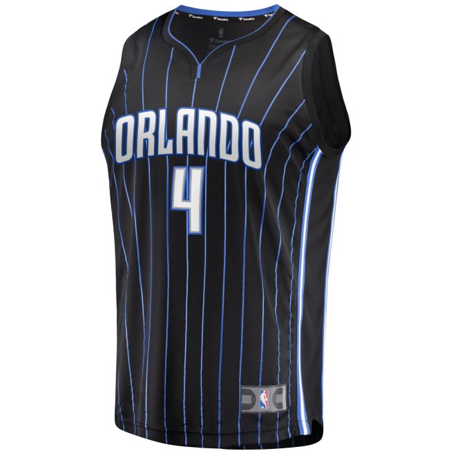 Jalen Suggs Orlando Magic Fanatics Fast Break Replica Jersey - Icon Edition - Black - Image 2