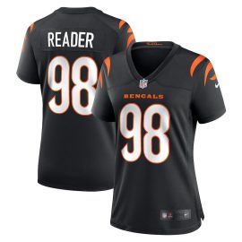 D.J. Reader 98 Cincinnati Bengals Women Game Jersey - Black