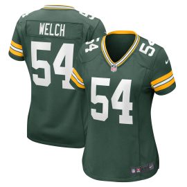 Kristian Welch Green Bay Packers Women's Team Game Jersey - Green