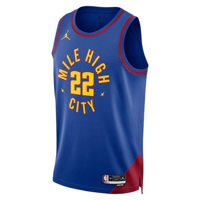 Zeke Nnaji 22 Denver Nuggets Unisex Swingman Jersey - Statement Edition - Royal - Image 2
