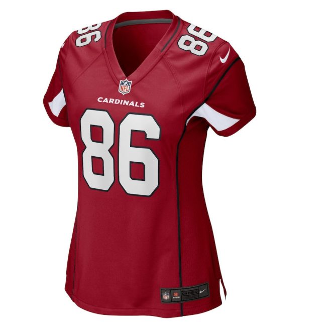 Zach Ertz 86 Arizona Cardinals Women GameJersey - Cardinal - Image 2