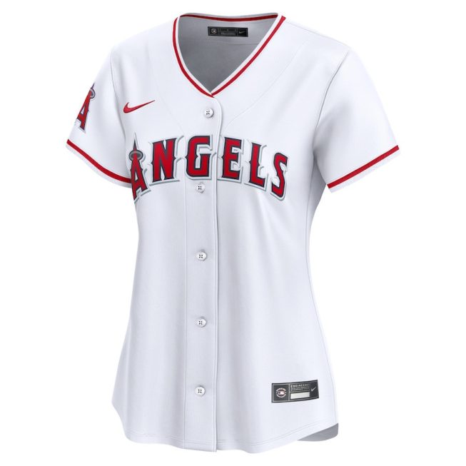Los Angeles Angels 2024 Jackie Robinson Day Home Limited Women Jersey - White - Image 2