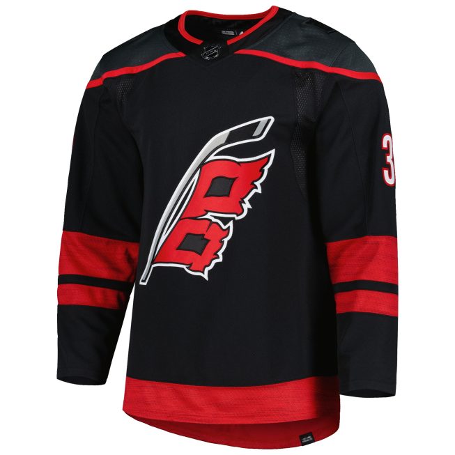 Andrei Svechnikov Carolina Hurricanes Home Primegreen Authentic Player Jersey - Black - Image 2