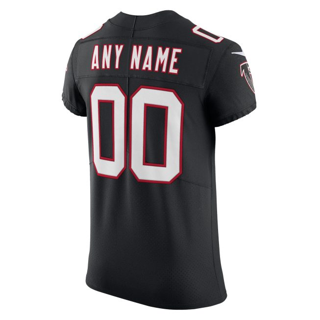 Atlanta Falcons Alternate Vapor Elite Custom Jersey - Black - Image 3
