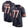 Red Grange 77 Chicago Bears Men Retired Jersey - Navy