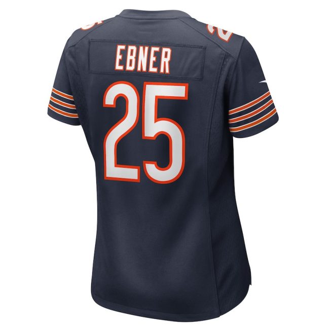 Trestan Ebner 25 New York Giants Women Game Jersey - Navy - Image 3