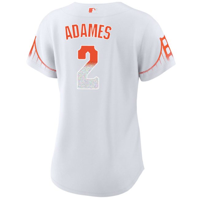 Willy Adames San Francisco Giants Women's City Connect Jersey - Image 2