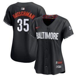 Adley Rutschman Baltimore Orioles Women's City Connect Limited Player Jersey - Black