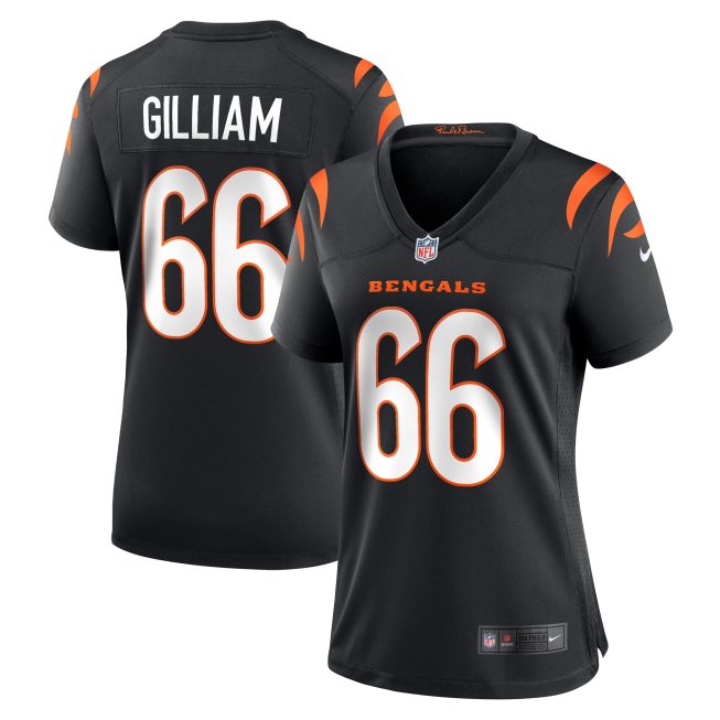Nate Gilliam Cincinnati Bengals Women's Game Player Jersey - Black
