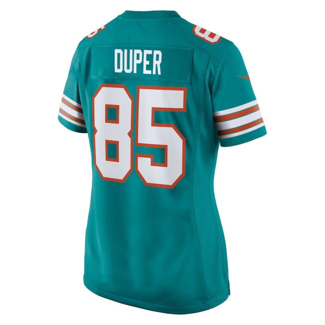 Mark Duper 85 Miami Dolphins Women Retired Jersey - Aqua - Image 3