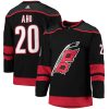 Sebastian Aho Carolina Hurricanes Home Primegreen Authentic Player Jersey - Black