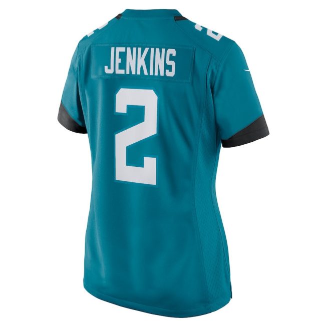 Rayshawn Jenkins 2 Jacksonville Jaguars Women's Game Jersey - Teal - Image 3