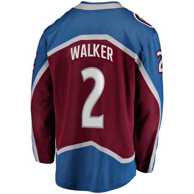Sean Walker Colorado Avalanche Fanatics Women's Home Breakaway Player Jersey - Maroon - Image 3