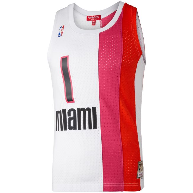 Chris Bosh Miami Heat Mitchell & Ness Women's Hardwood Classics 2011/12 Swingman Jersey - White - Image 2