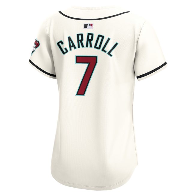 Corbin Carroll Arizona Diamondbacks Women's Home Limited Player Jersey - White - Image 3