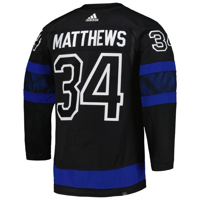 Auston Matthews Toronto Maple Leafs Alternate Primegreen Authentic Pro Player Jersey - Black - Image 3