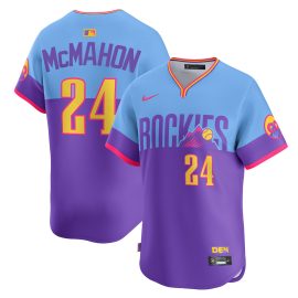 Colorado Rockies Purple Light Blue 2025 City Connect Limited Jersey