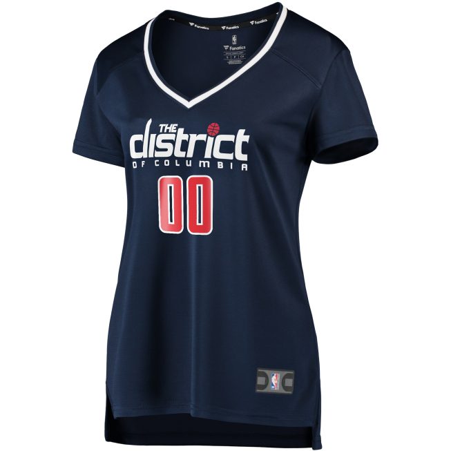 Washington Wizards Fanatics Women's Custom Fast Break Replica Jersey Navy - Statement Edition - Image 2