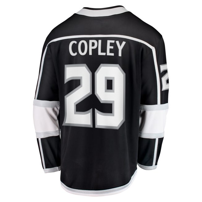Pheonix Copley Los Angeles Kings Fanatics Home Breakaway Jersey - Black - Image 3