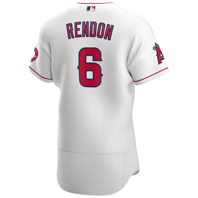 Anthony Rendon Los Angeles Angels Authentic Player Jersey - White - Image 3