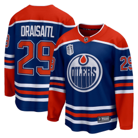 Leon Draisaitl 29 Edmonton Oilers 2024 Stanley Cup Final Home Breakaway Player Jersey - Royal