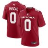 Zach Pascal 0 Arizona Cardinals GameJersey - Cardinal