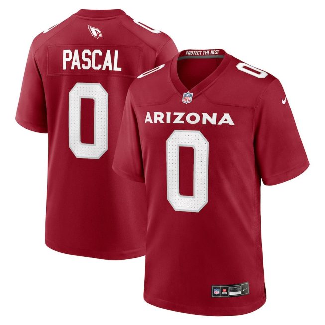 Zach Pascal 0 Arizona Cardinals GameJersey - Cardinal