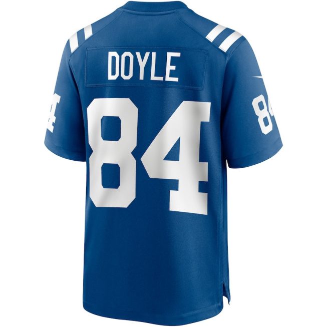 Jack Doyle 84 Indianapolis Colts Men Game Jersey - Royal - Image 3
