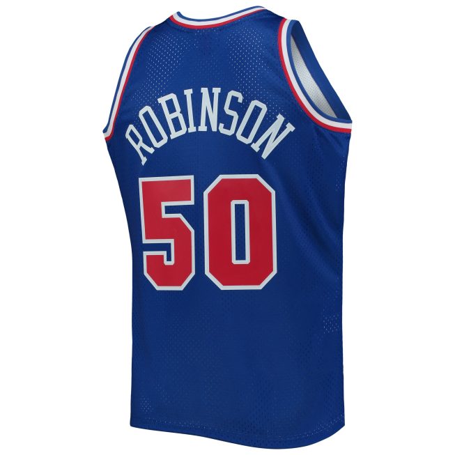 David Robinson Western Conference Mitchell & Ness Hardwood Classics 1992 All-Star Game Swingman Jersey - Royal - Image 3