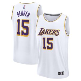 Austin Reaves Los Angeles Lakers Fanatics Fast Break Replica Player Jersey - Association Edition - White