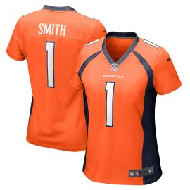 Tremon Smith Denver Broncos Women's Team Game Jersey - Orange